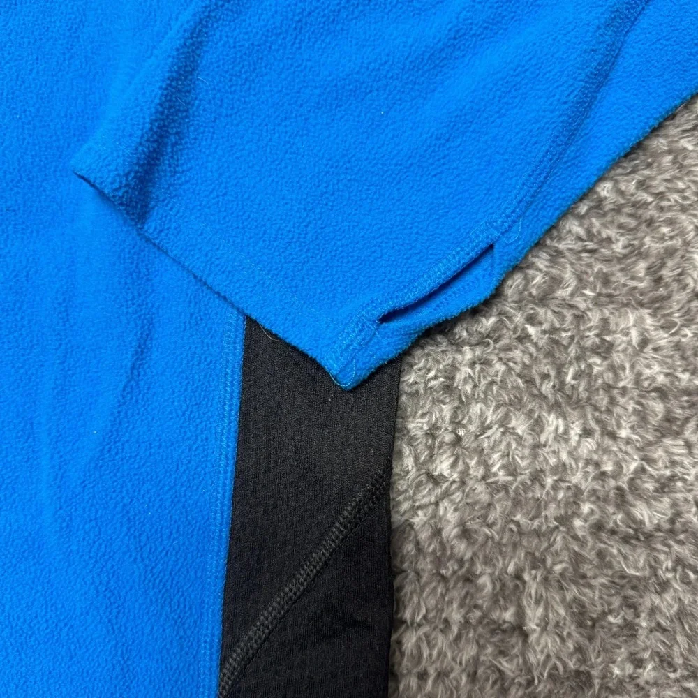 The‎ North Face Mens Flight Series Pullover XL Blue Black 1/4 Zip Fleece